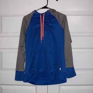 Blue and Gray girls Hoodie